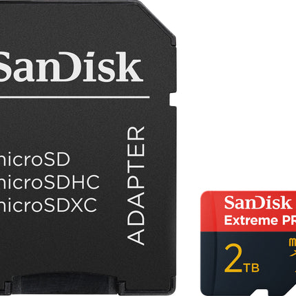 SanDisk MicroSDXC Extreme Pro 2TB