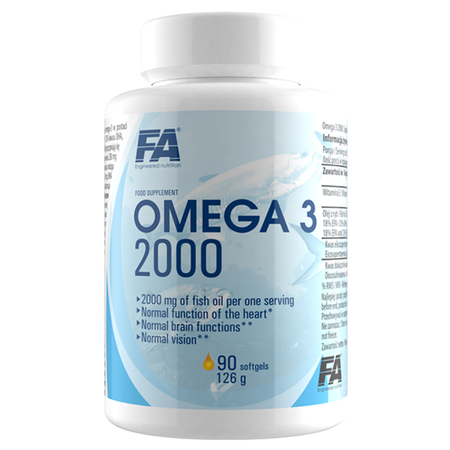 FA WELLNESS OMEGA 3 2000 90 tablets