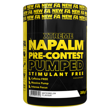 FA NAPALM® PRE-CONTEST PUMPED STIM-FREE 350 grams